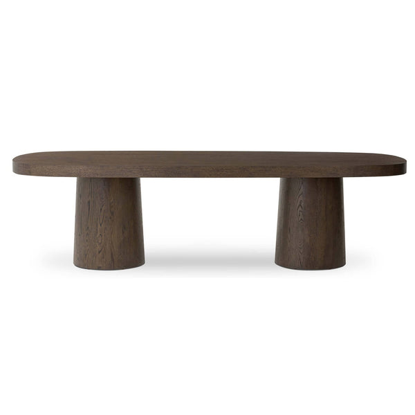 Home Fashion Valen Dining Table Rustic Brown By Four Hands