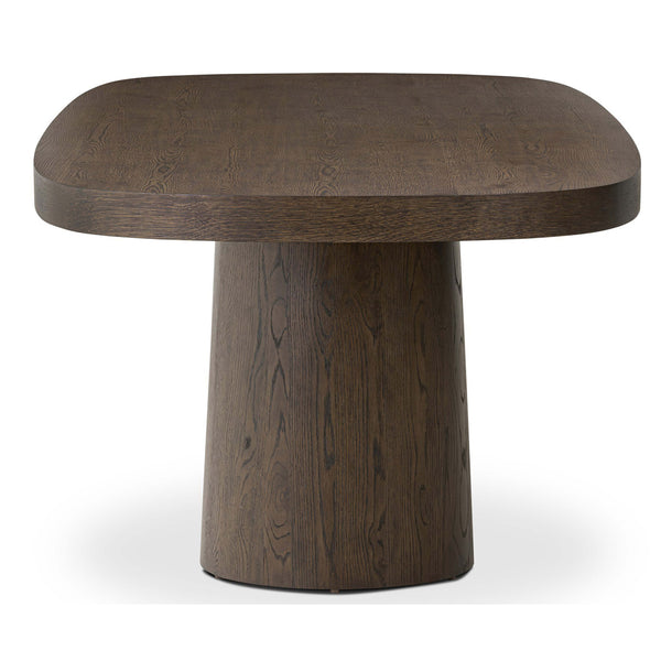 Home Fashion Valen Dining Table Rustic Brown By Four Hands