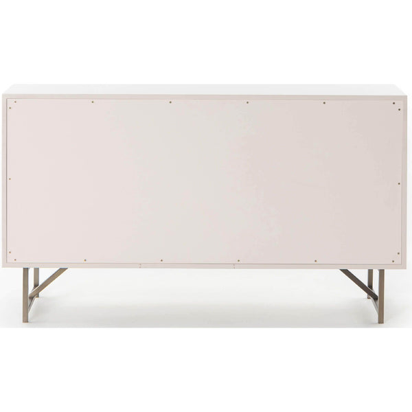 Home Fashion Van 7 Drawer Dresser Matte Alabaster By Four Hands