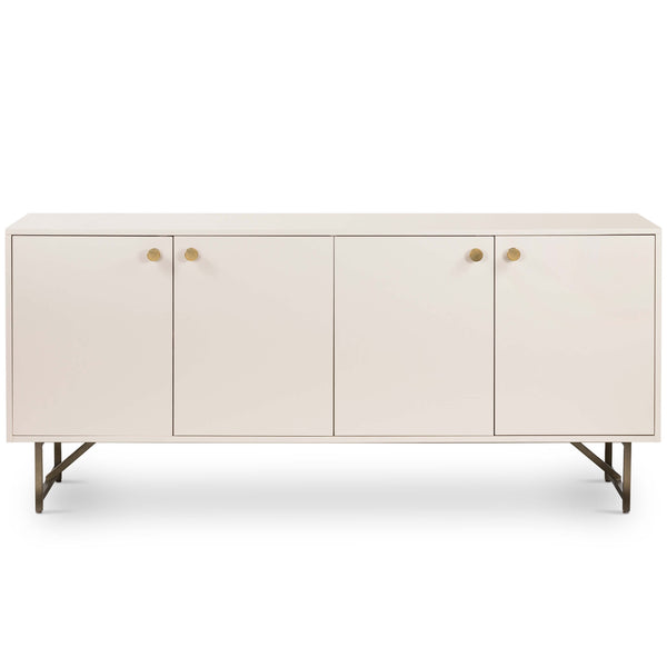 home fashion Van Sideboard Table Matte Alabaster by Four Hands