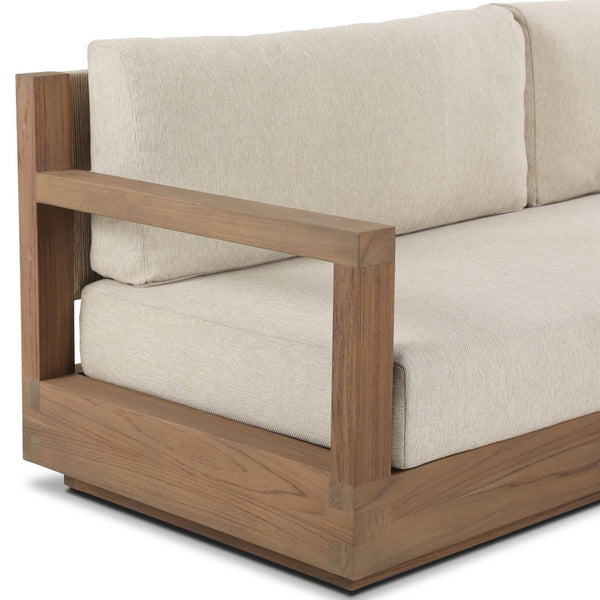 Home Fashion Venda 86" Outdoor Sofa Ellor Beige By Four Hands