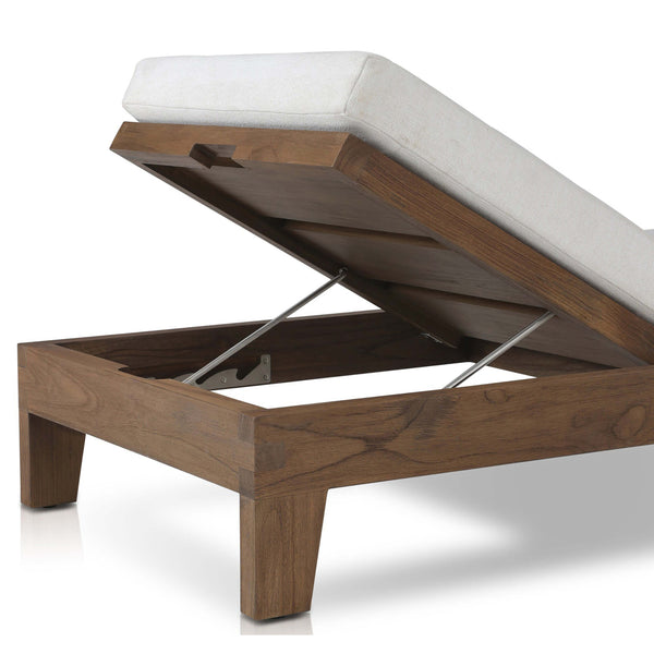 Home Fashion Verona Outdoor Chaise Alessi Linen By Four Hands