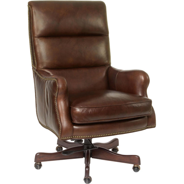 home fashion Victoria Leather Executive Swivel Tilt Chair Halona Native