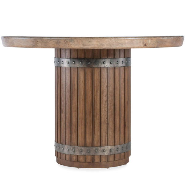 home fashion Vineyard Row Round Dining Table Sonoma