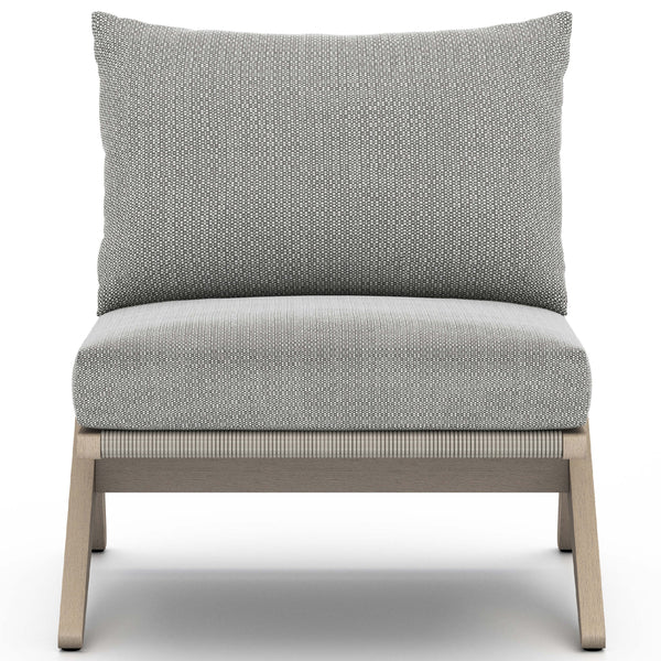 Home Fashion Virgil Outdoor Chair Faye Ash/Washed Brown By Four Hands