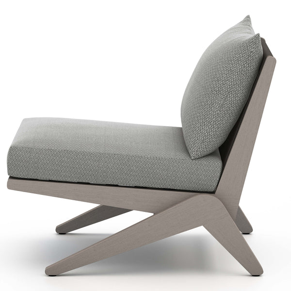 Home Fashion Virgil Outdoor Chair Faye Ash/Weathered Grey By Four Hands