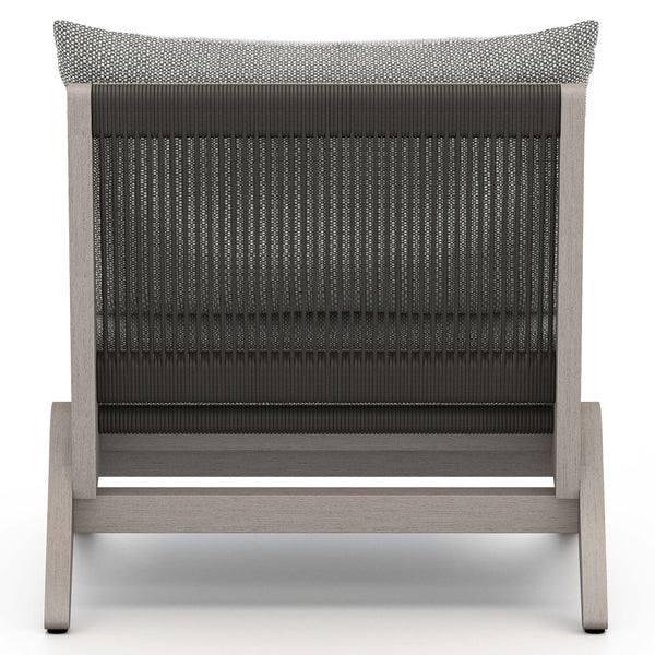 Home Fashion Virgil Outdoor Chair Faye Ash/Weathered Grey By Four Hands