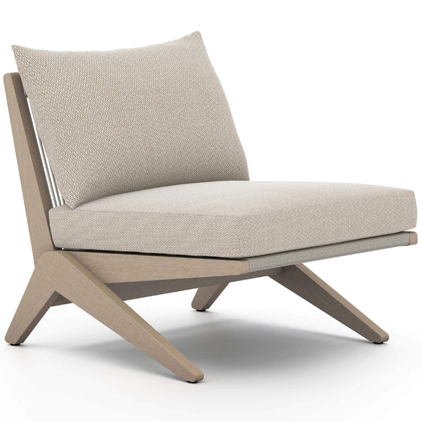 home fashion Virgil Outdoor Chair Faye Sand/Washed Brown by Four Hands