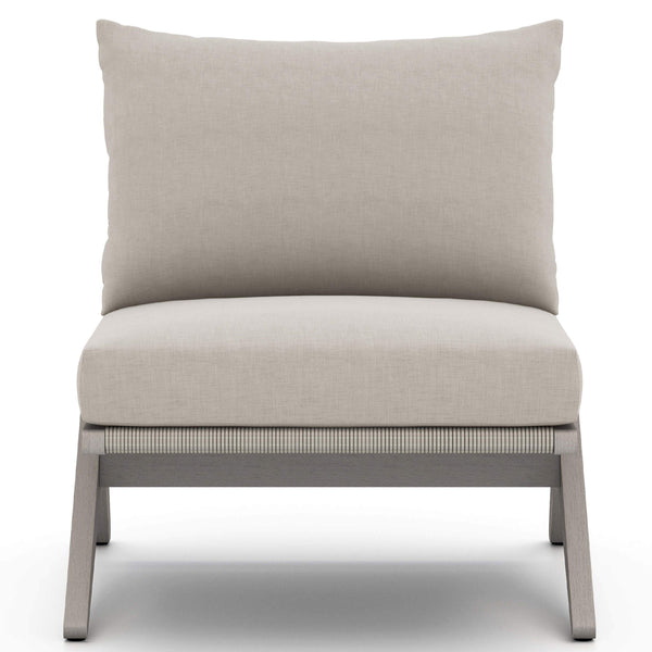 Home Fashion Virgil Outdoor Chair Stone Grey/Weathered Grey By Four Hands