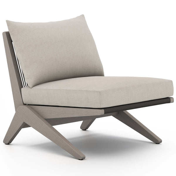 home fashion Virgil Outdoor Chair Stone Grey/Weathered Grey by Four Hands