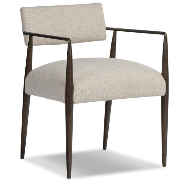 home fashion Waldon Dining Chair Charter Oatmeal Set of 2 by Four Hands