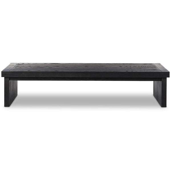 Home Fashion Warby Coffee Table Worn Black By Four Hands