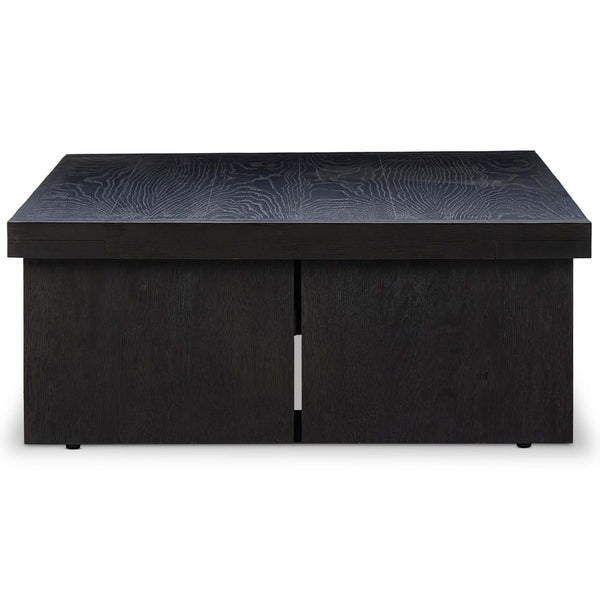 Home Fashion Warby Coffee Table Worn Black By Four Hands