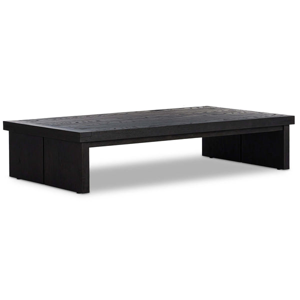 home fashion Warby Coffee Table Worn Black by Four Hands