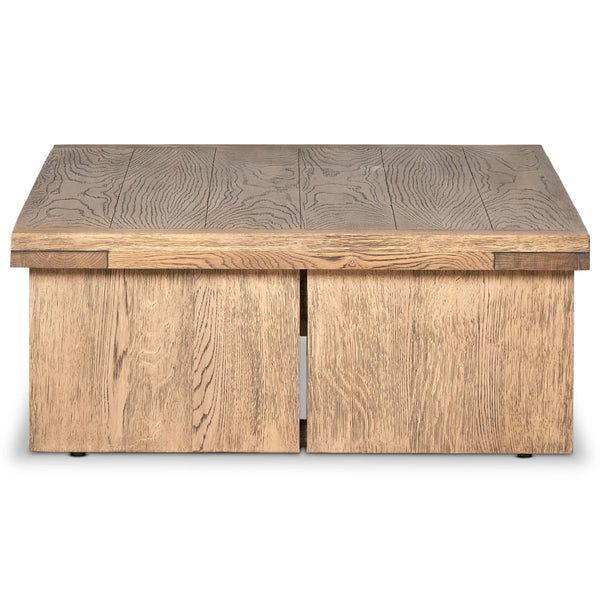 Home Fashion Warby Coffee Table Worn Oak By Four Hands