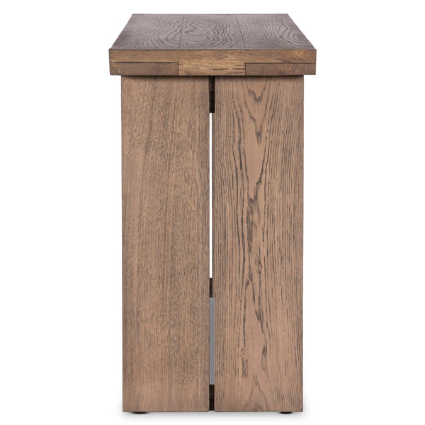 Home Fashion Warby Console Table Worn Oak By Four Hands