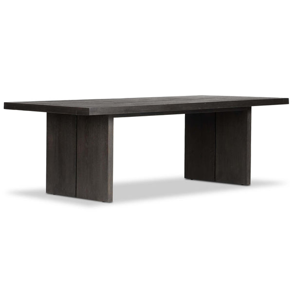 home fashion Warby Dining Table Worn Black Oak by Four Hands