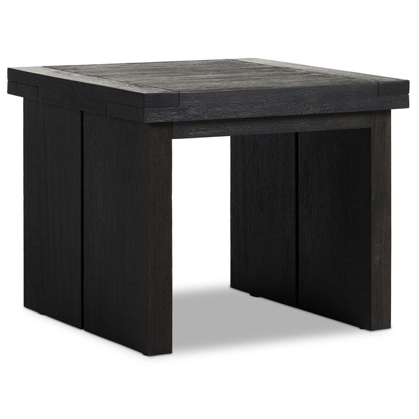 home fashion Warby End Table Worn Black Oak by Four Hands