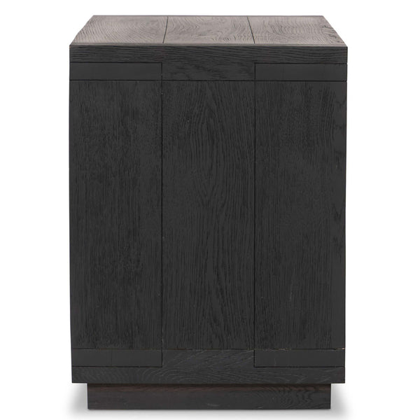 Home Fashion Warby Nightstand Worn Black By Four Hands