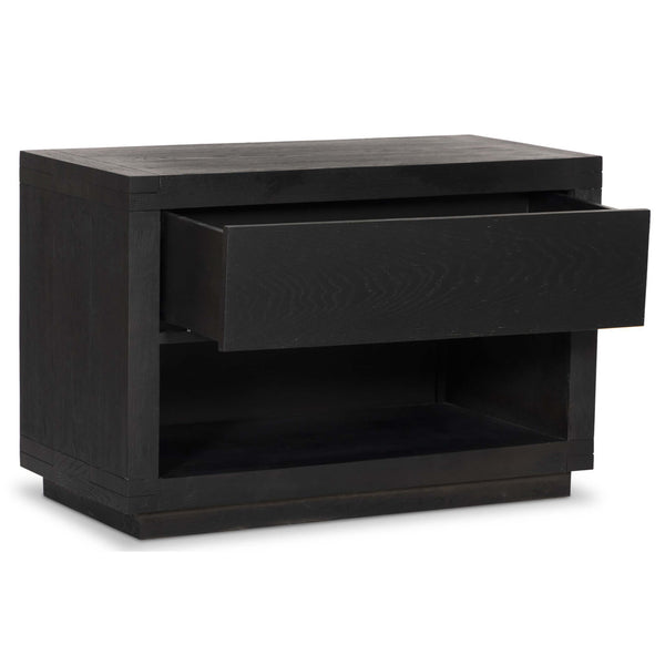 Home Fashion Warby Nightstand Worn Black By Four Hands