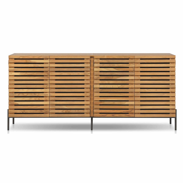 Home Fashion Webb Outdoor Sideboard Natural By Four Hands