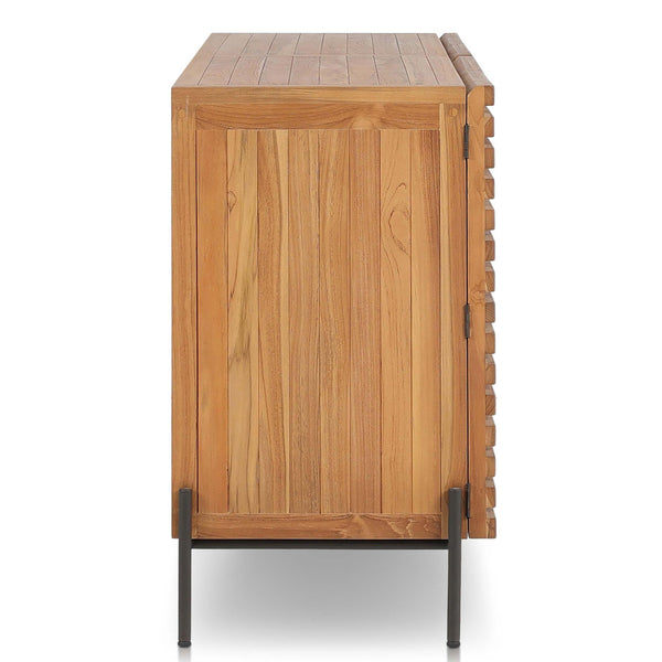 Home Fashion Webb Outdoor Sideboard Natural By Four Hands