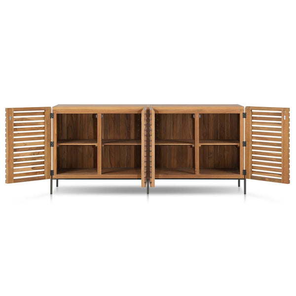 Home Fashion Webb Outdoor Sideboard Natural By Four Hands