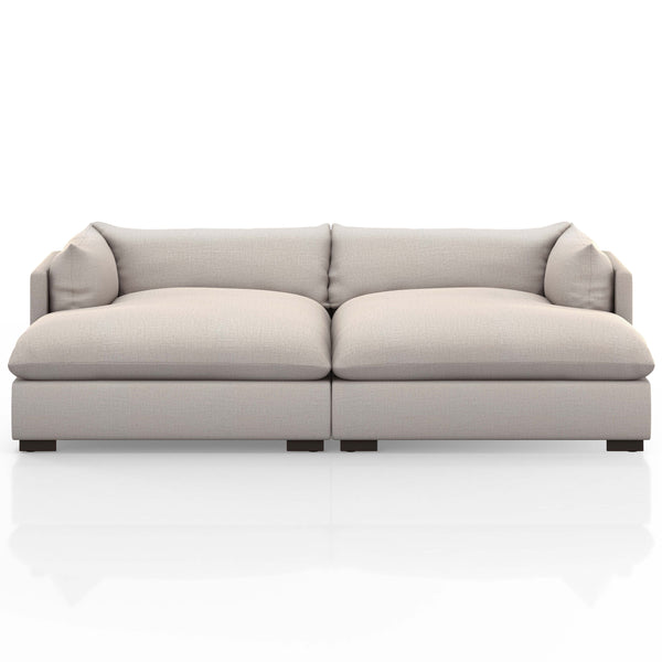 home fashion Westwood 102" Double Chaise Bennett Moon by Four Hands