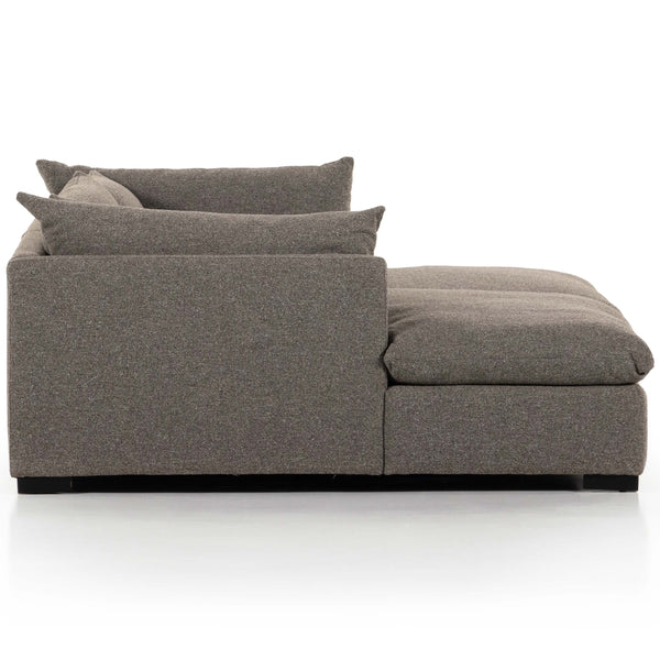 Home Fashion Westwood 87" Double Chaise Torrance Rock By Four Hands