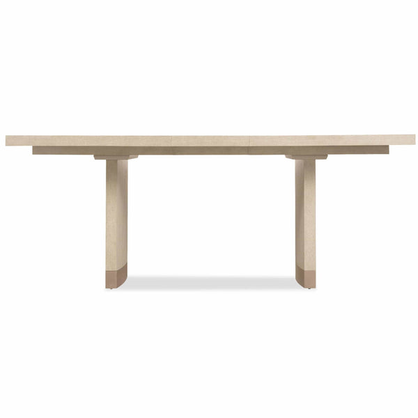 Home Fashion Westwood Rectangular Dining Table Polished Limestone