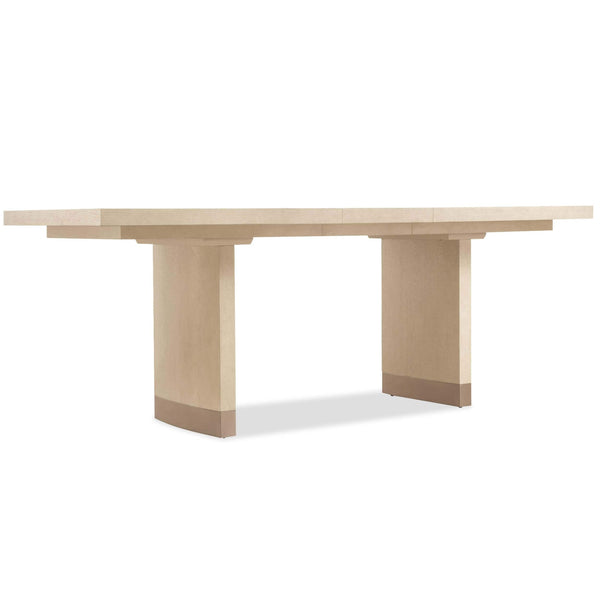 home fashion Westwood Rectangular Dining Table Polished Limestone