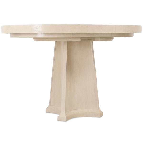 Home Fashion Westwood Round Dining Table Polished Limestone