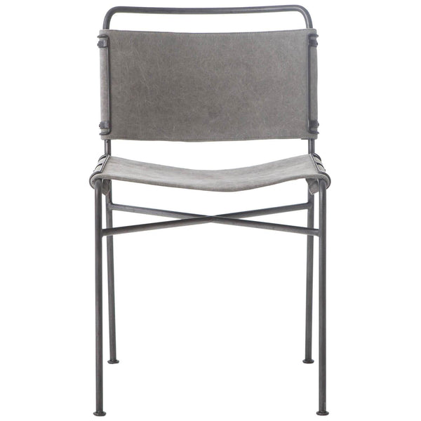Home Fashion Wharton Dining Chair Stonewash Grey Set Of 2 By Four Hands
