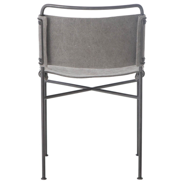 Home Fashion Wharton Dining Chair Stonewash Grey Set Of 2 By Four Hands