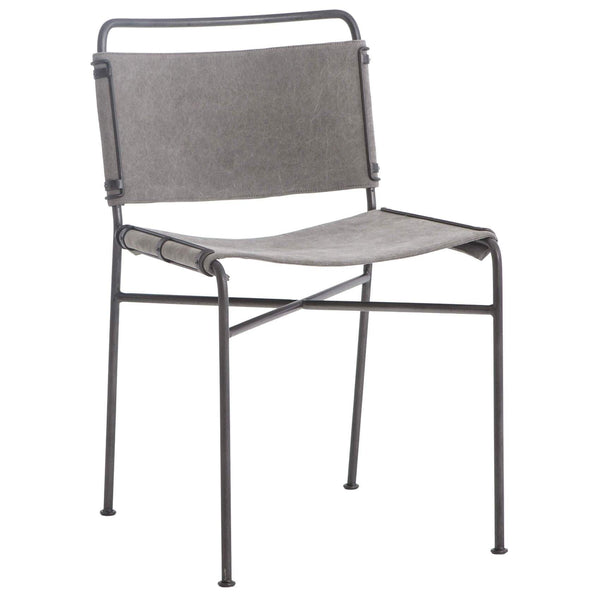 home fashion Wharton Dining Chair Stonewash Grey Set of 2 by Four Hands