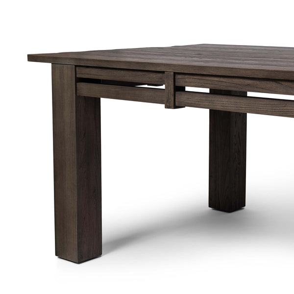 Home Fashion Willow Dining Table Weathered Elm By Four Hands