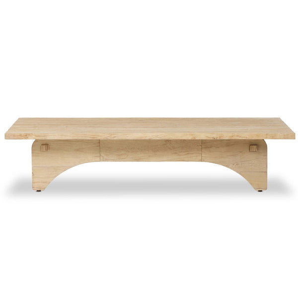 Home Fashion Winchester Coffee Table Bleached Alder By Four Hands