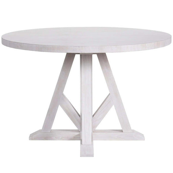 Home Fashion Wright Round Dining Table Picket Fence