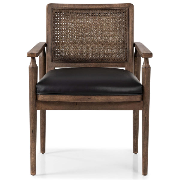 Home Fashion Xavier Dining Arm Chair Carson Black By Four Hands