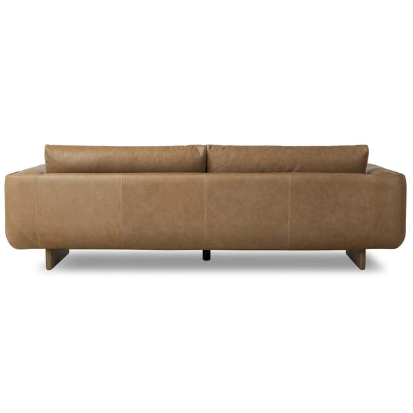 Home Fashion Yann Leather Sofa Palermo Drift By Four Hands