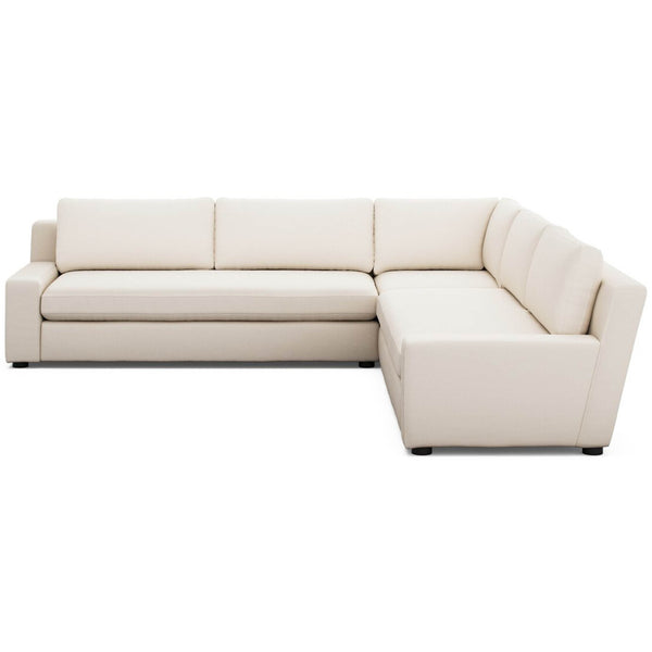 home fashion Yelena 3 Piece Sectional Nomad Marshmallow by Four Hands