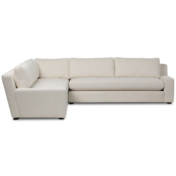 Home Fashion Yelena 3 Piece Sectional Nomad Snow By Four Hands