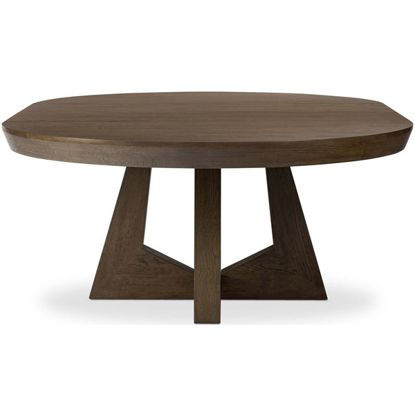 Home Fashion Zelda Extension Dining Table Fawn Oak By Four Hands