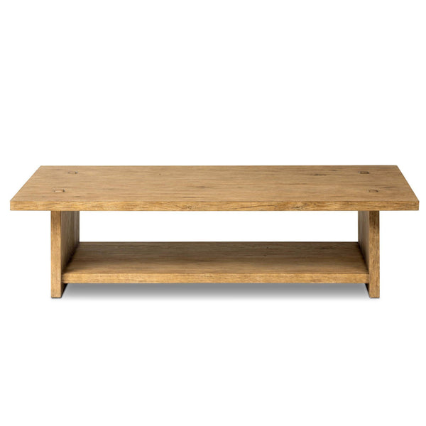 Home Fashion Zeno Coffee Table Distressed Blonde By Amber Lewis X Four Hands