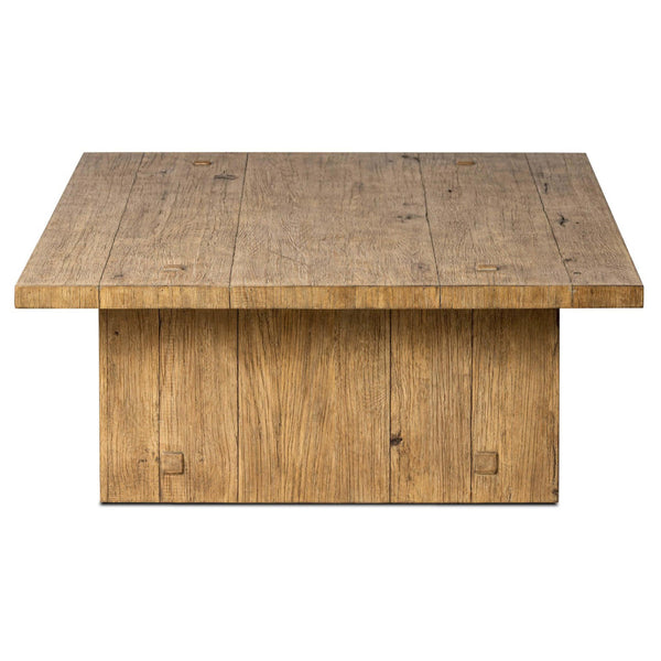 Home Fashion Zeno Coffee Table Distressed Blonde By Amber Lewis X Four Hands