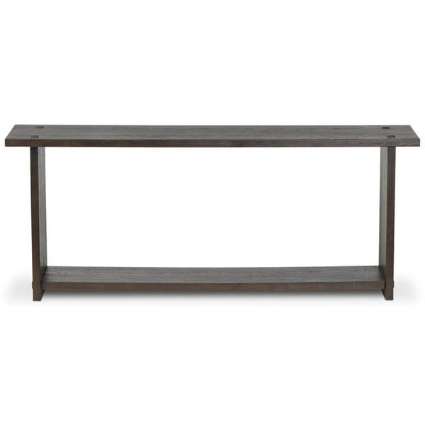 Home Fashion Zeno Console Table Smoked Black By Four Hands