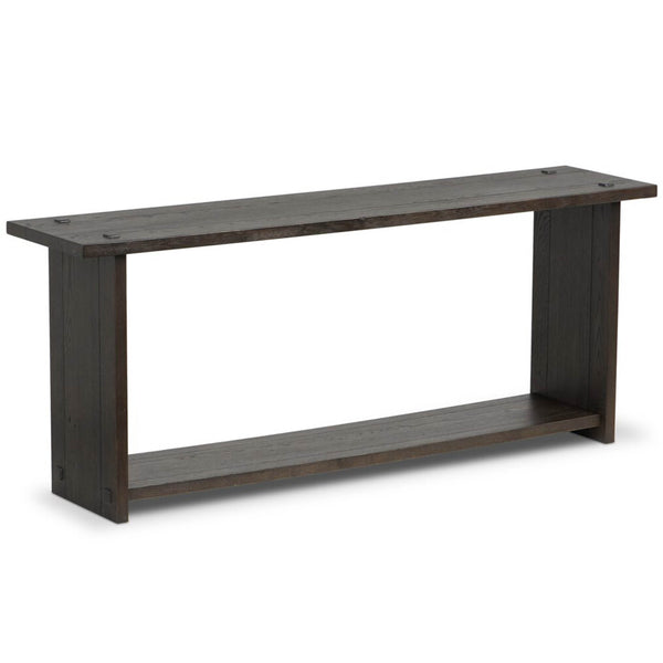 home fashion Zeno Console Table Smoked Black by Four Hands