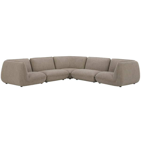 home fashion Zeppelin Classic L Modular Sectional Speckled Pumice