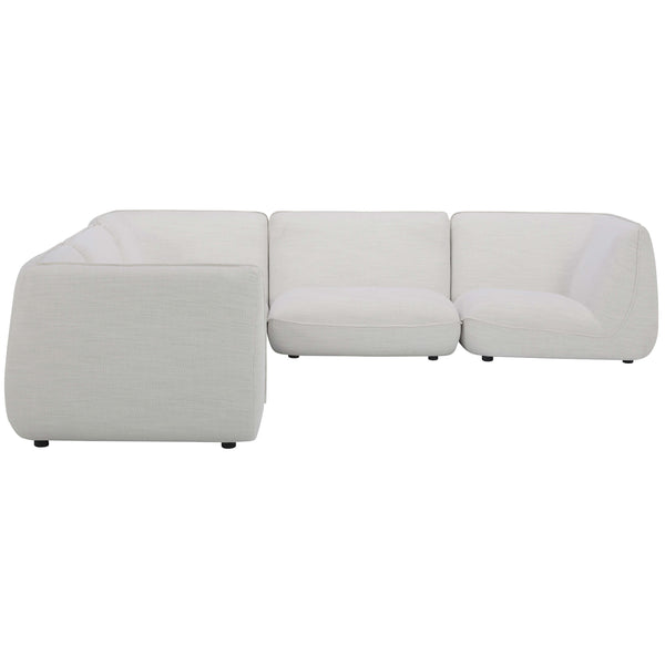 Home Fashion Zeppelin Classic L Modular Sectional White