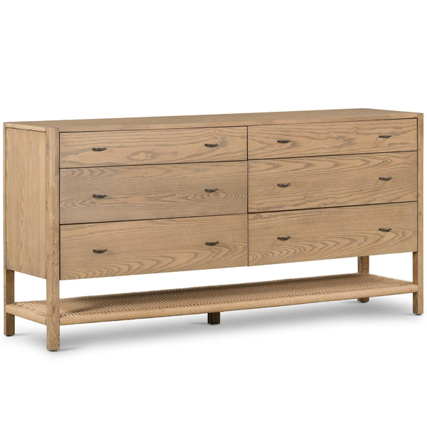 home fashion Zuma 6 Drawer Dresser Dune Ash by Four Hands